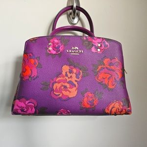 Coach Mini Lillie Jumbo Floral Satchel